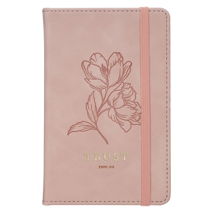 472295 Notebook - Trust - Mottled Brush with Elastic Closure - Hardcover