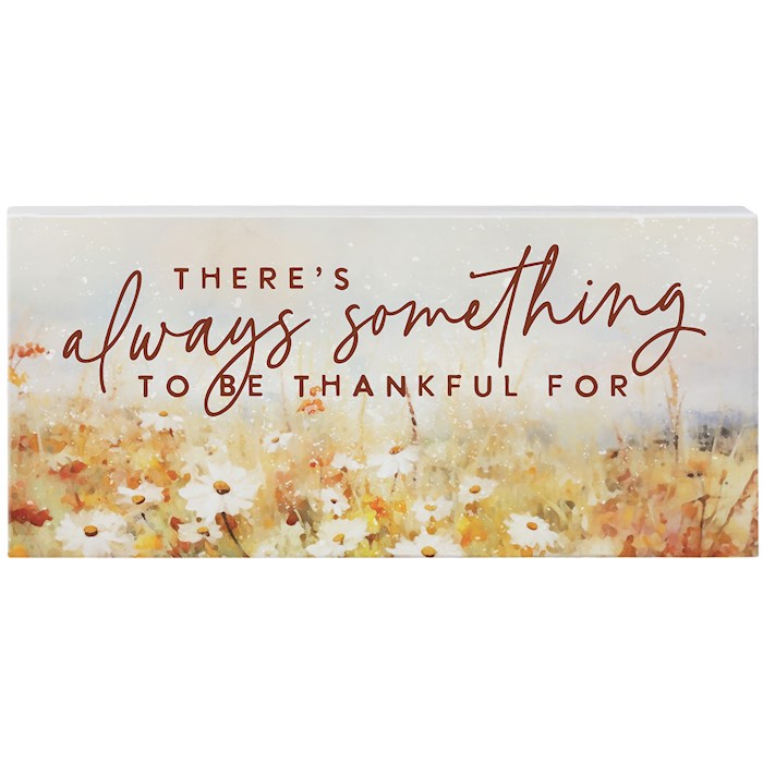 41349X Wall Decor - Always Something & Fall - 12 x 5.5 in.