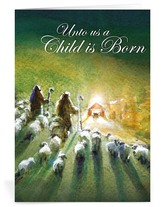 571639 Card - Christmas - Shepherds - Pack of 20