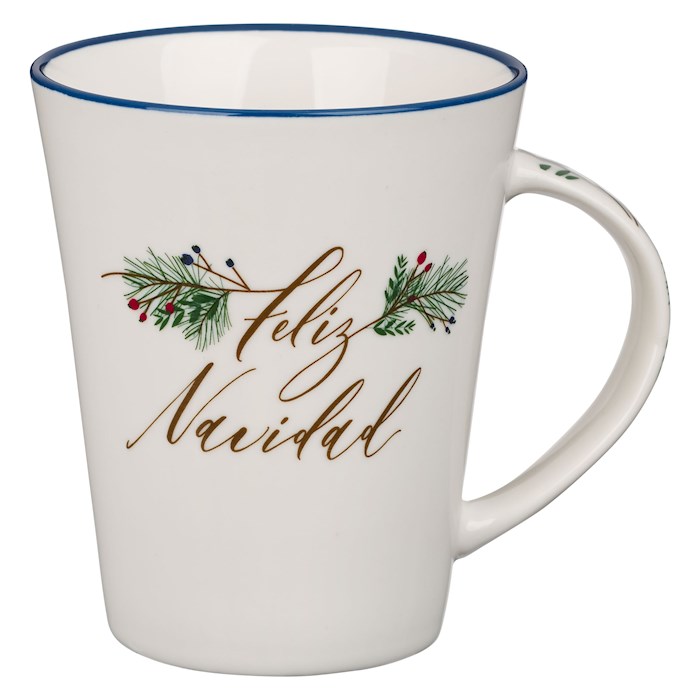 276396 Spanish Merry Christmas Mug - Luke 2-10