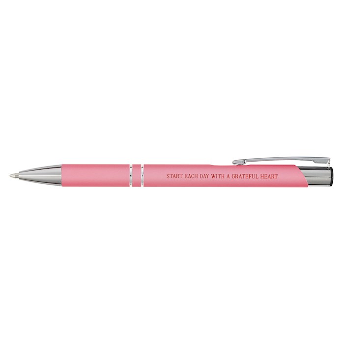 472244 A Faithful Heart with Case Pen Set, Pink