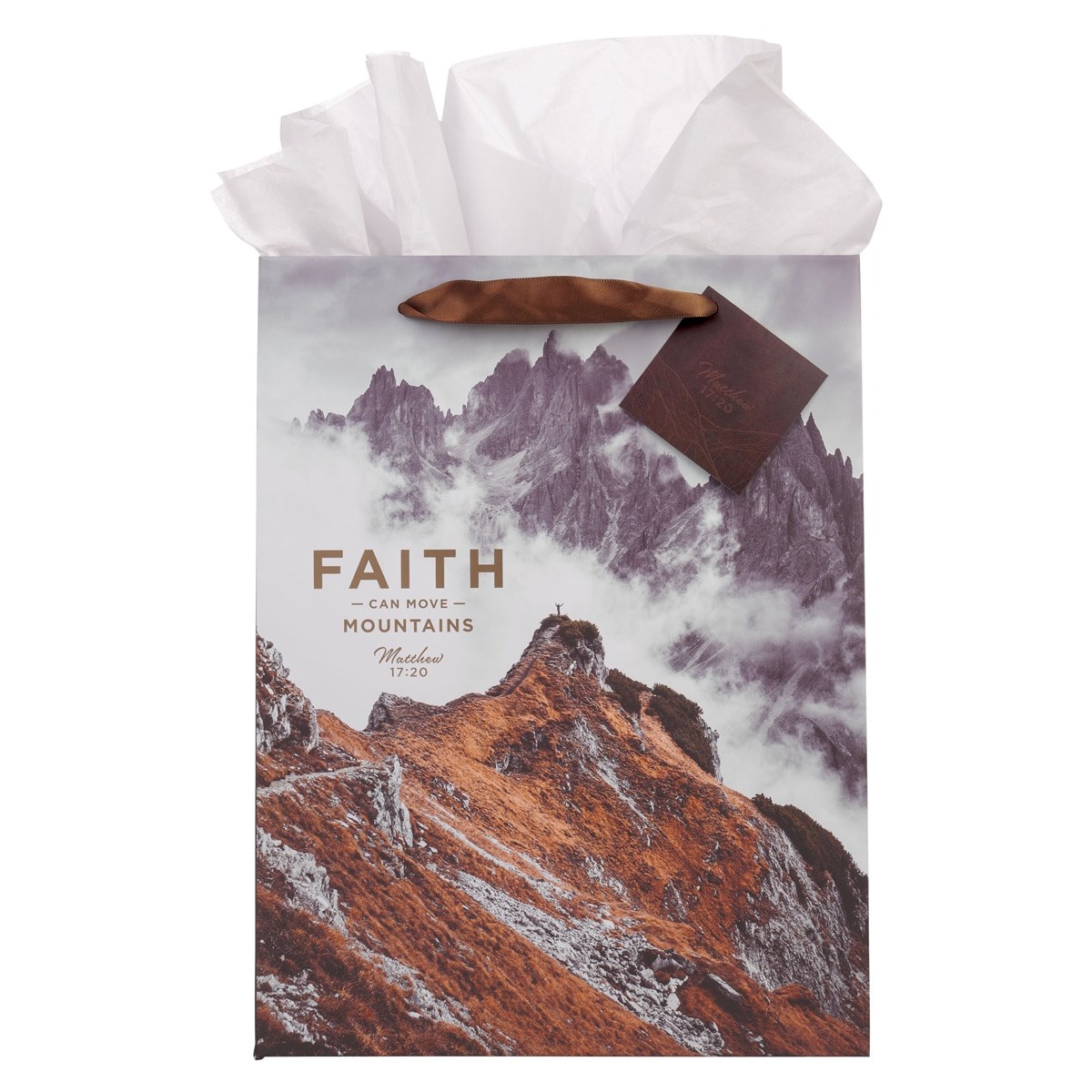472252 Gift Bag - Faith Mountain - Large