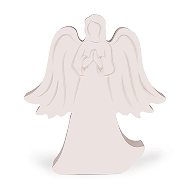 630721 7.25 x 8 in. Carved Angel Decor