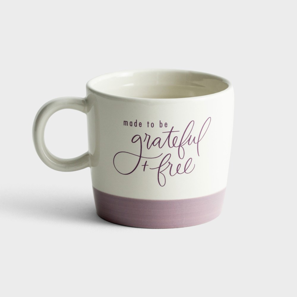 Picture of Dayspring Cards 409242 Mug - Studio 71 & Grateful Plus Free Mug - 16 oz