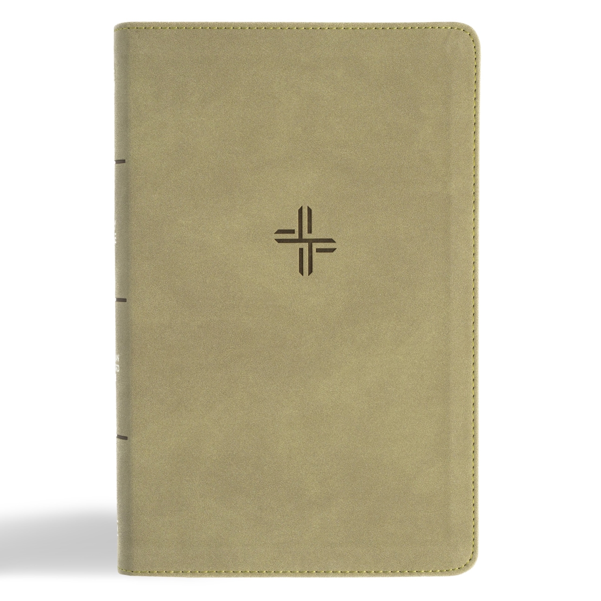 479126 Digital Study Edition-Sage Suede Soft CSB Single-Column Personal Size Bible