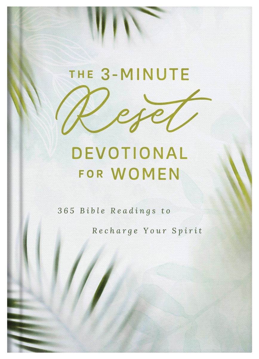 Barbour Publishing 34333X The 3-Minute Reset Devotional for Women Book