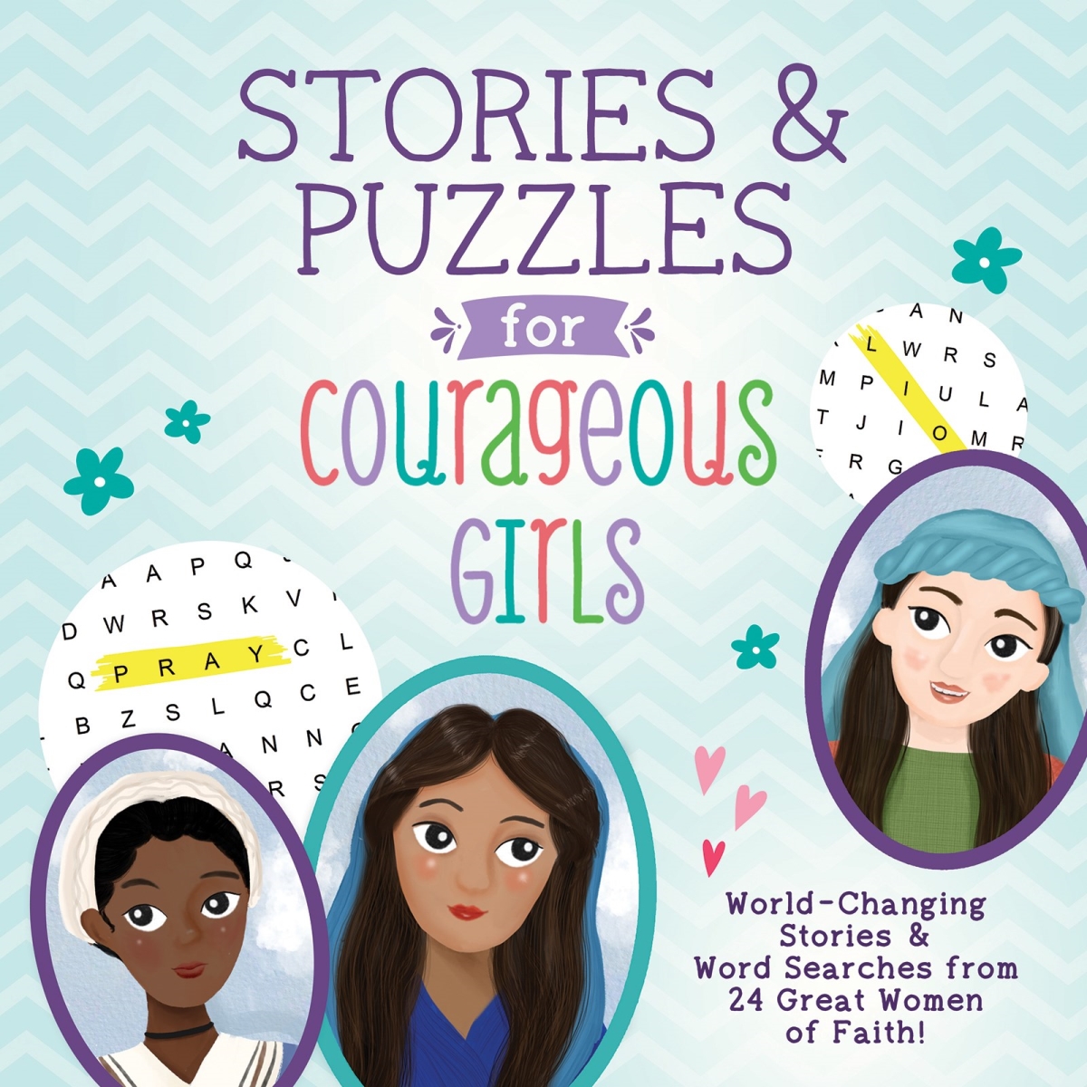 Barbour Publishing 403665 Stories & Puzzles for Courageous Girls Book