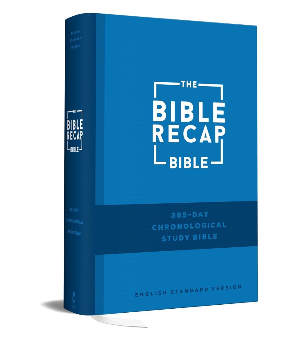 Baker Publishing Group 452940 ESV The Bible Recap 365-Day Chronological Study Bible - Hardcover