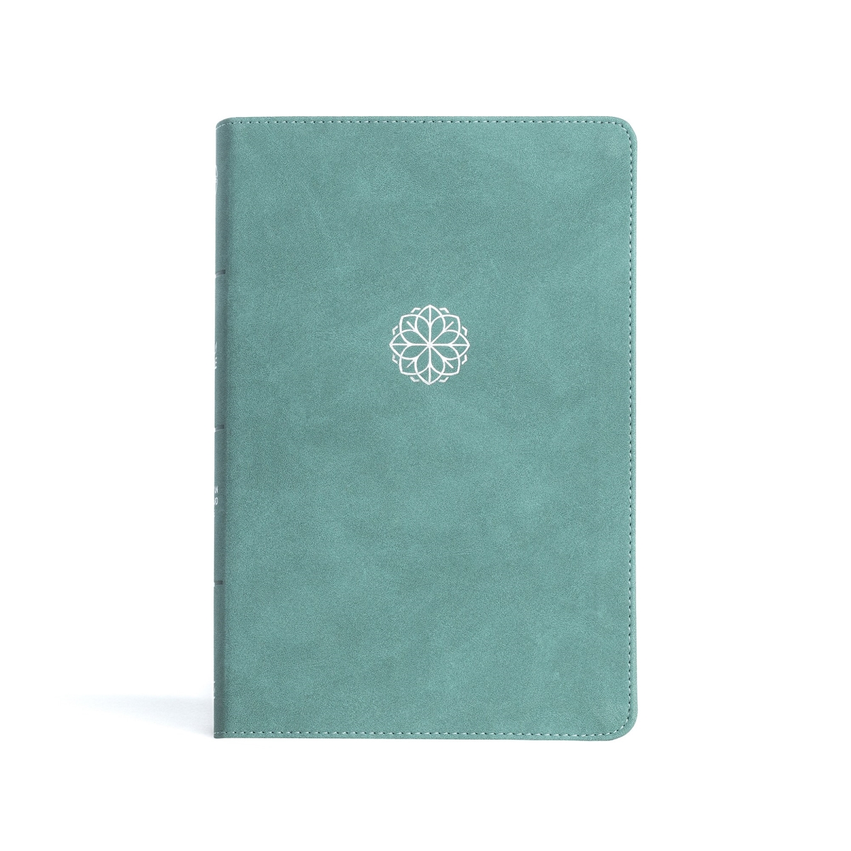 310951 CSB Personal Size Giant Print Bible - Earthen Teal LeatherTouch Indexed