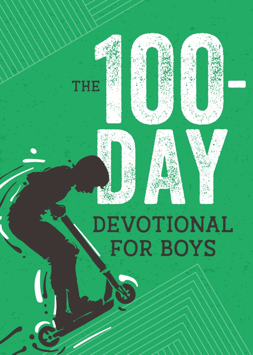 Barbour Publishing 340604 The 100-Day Devotional Book for Boys