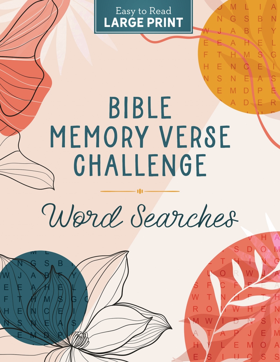 Barbour Publishing 381136 Bible Memory Verse Challenge Word Searches Large Print