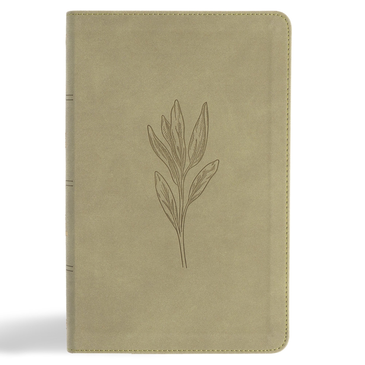 479151 KJV Single - Column Personal Size Bible - Sage SuedeSoft LeatherTouch