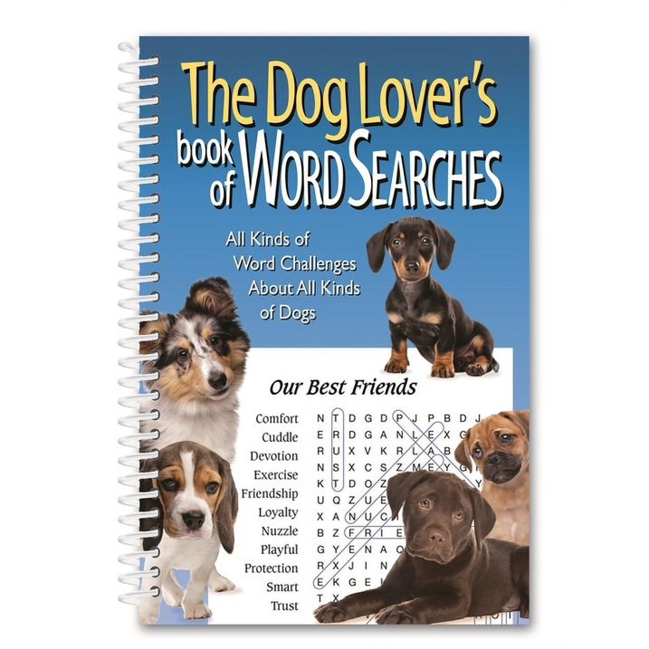 37228X The Dog Lovers Book of Word Searches Book