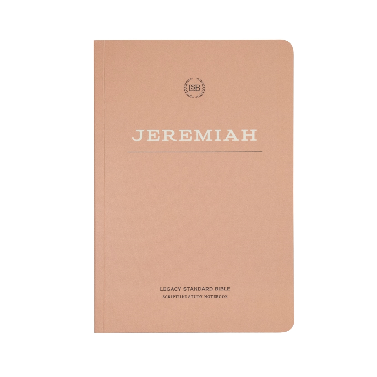 Steadfast Bibles 292426 LSB Legacy Standard Bible Scripture Study Notebook - Jeremiah - Softcover
