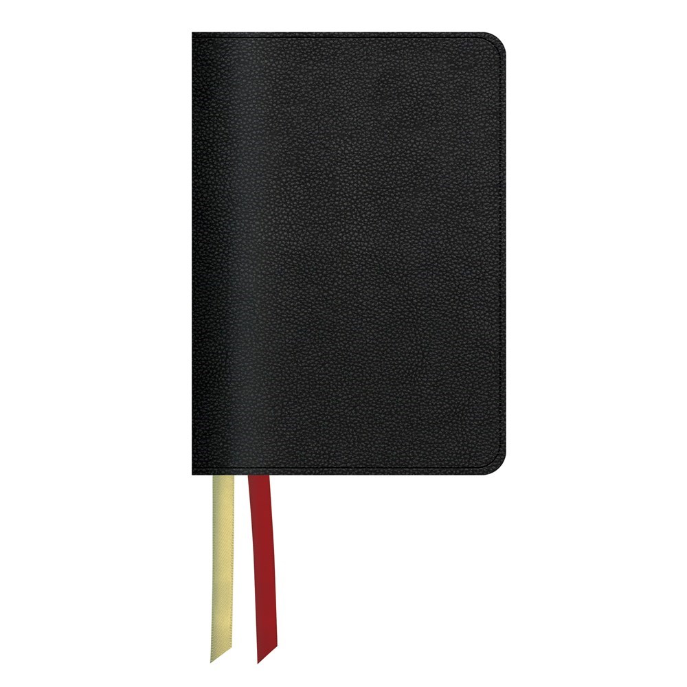 Steadfast Bibles 342570 LSB Legacy Standard Bible Portable Paragraph Reference Bible - Red Letter - Black Paste-Down Cowhide