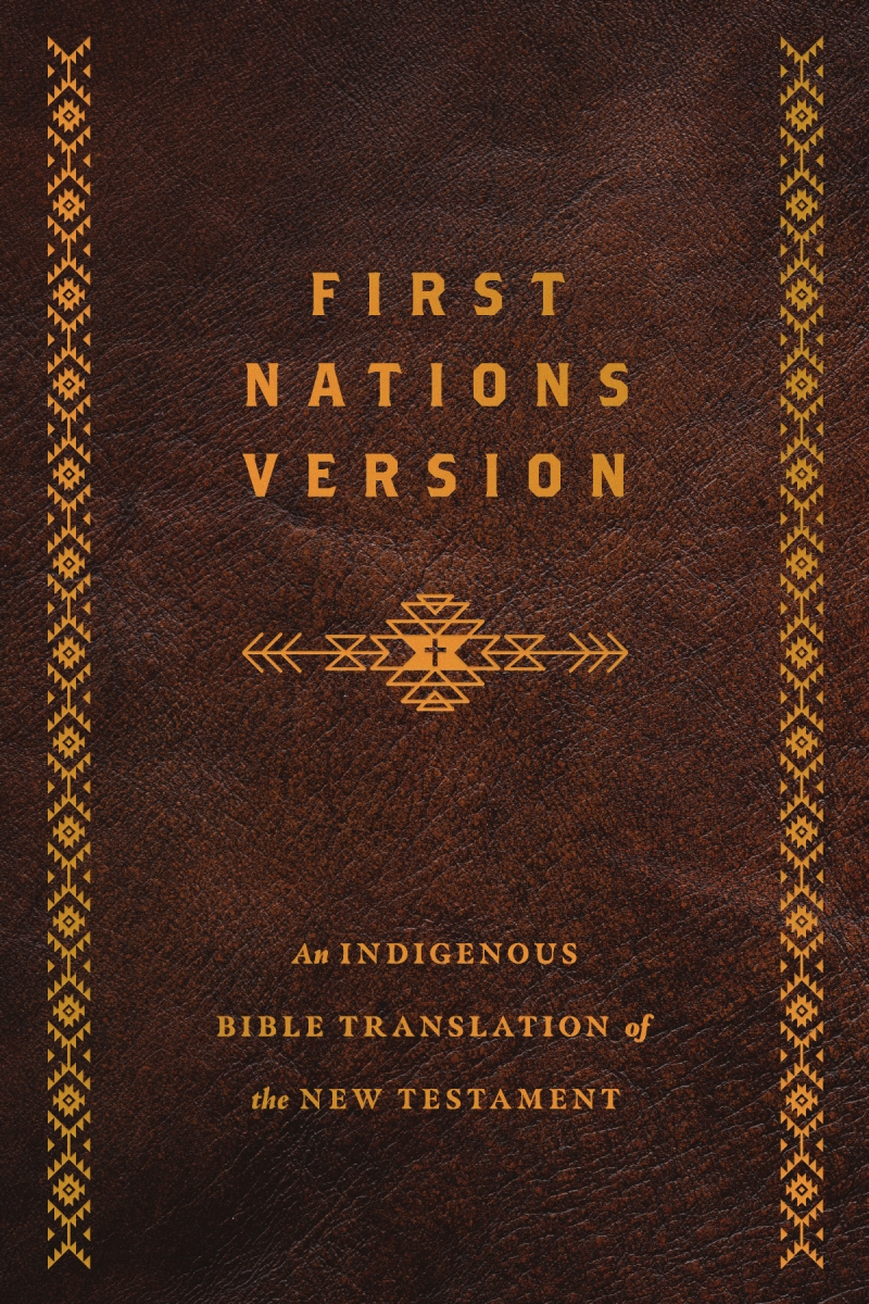 375703 First Nations Version - Bonded Leather Book