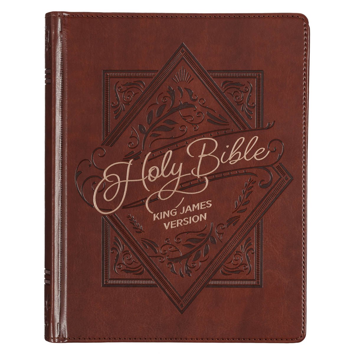 275675 KJV Note - Taking Bible - Saddle Tan Faux Leather