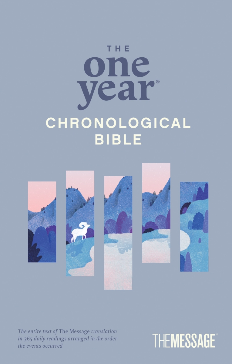 463071 The Message The One Year Chronological Bible Book - Softcover