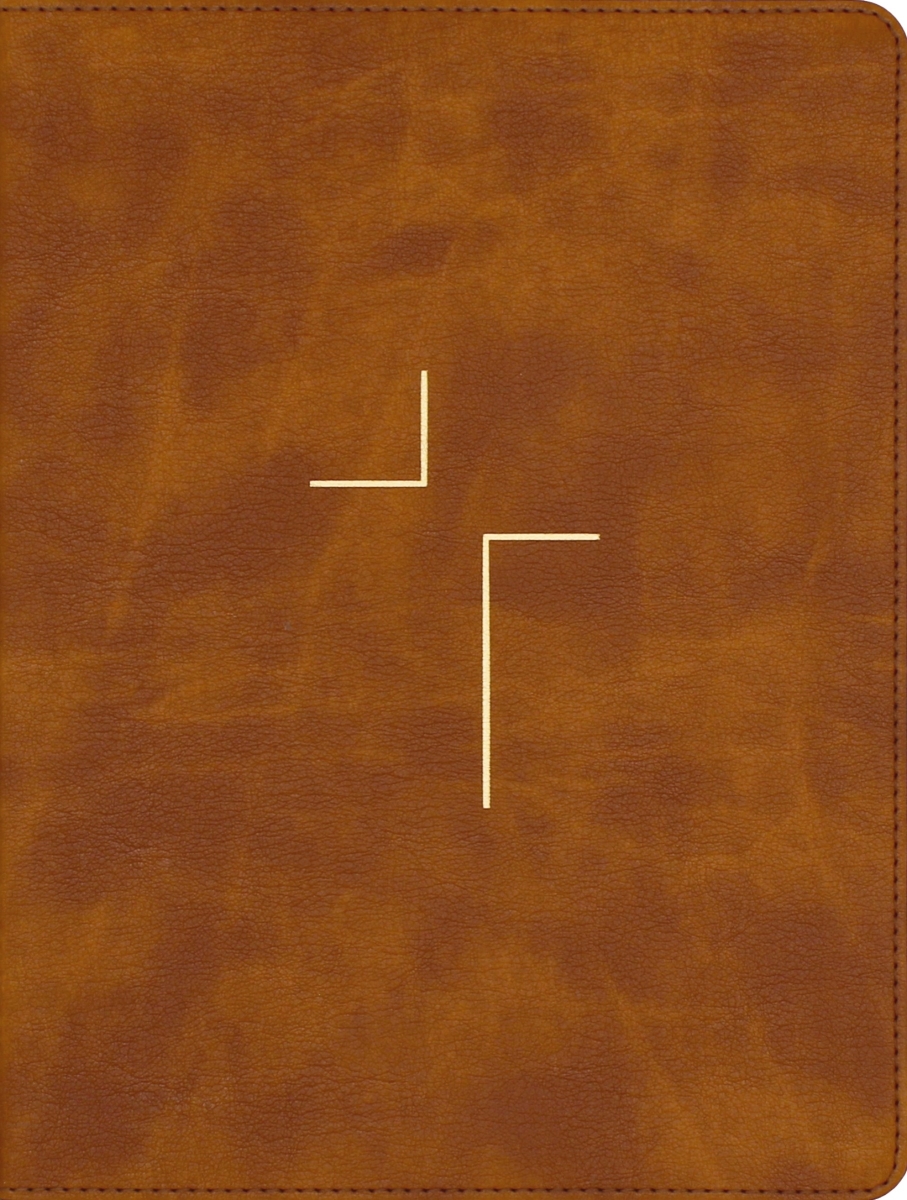 471694 ESV The Jesus Bible-Tan Leather Soft Book