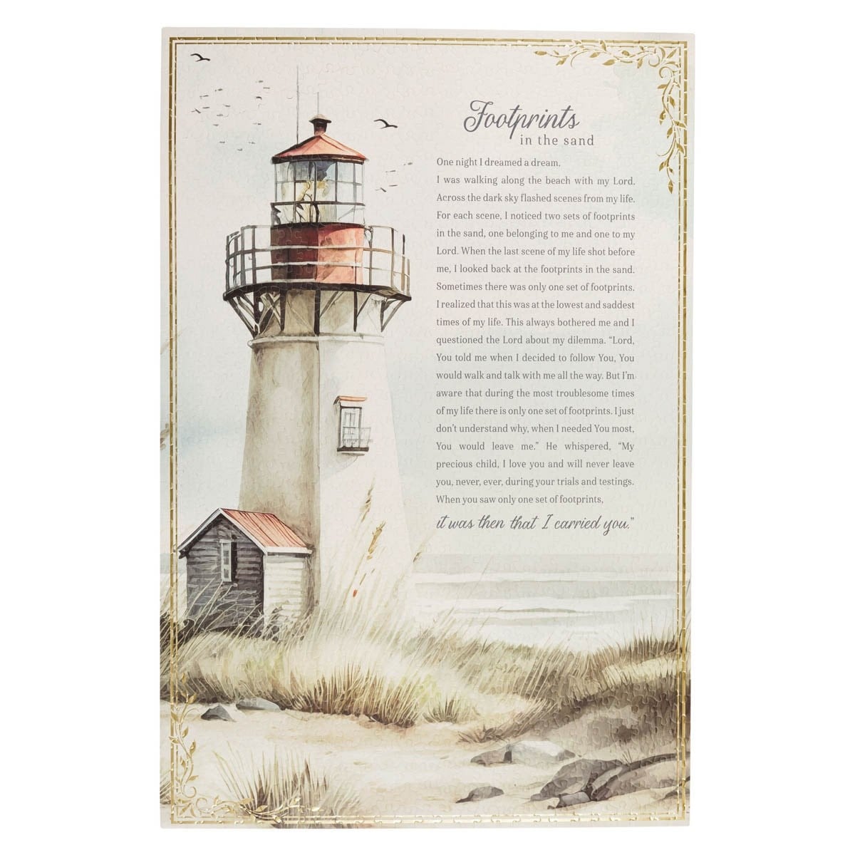368551 Jigsaw Puzzle - Lighthouse Footprints - 1000 Piece