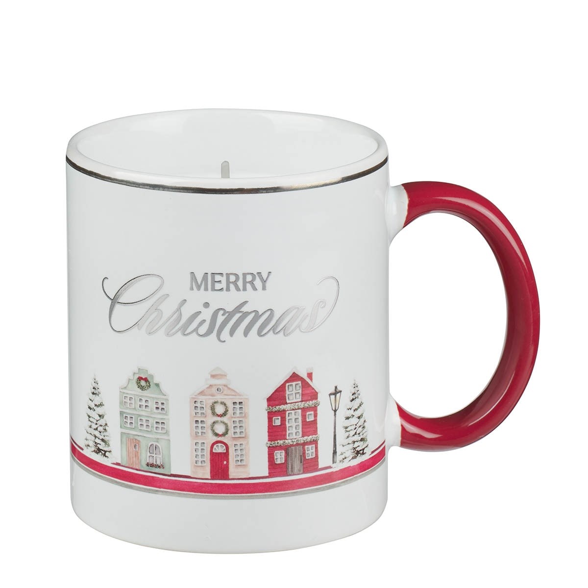 Picture of Christian Art Gifts 470617 Candle in Mug - Home for Christmas - 14 oz