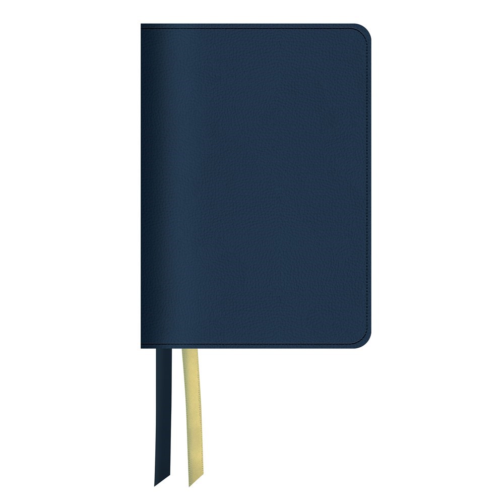Steadfast Bibles 342573 LSB Legacy Standard Portable Paragraph Reference Bible - RL - Blue Paste - Down Faux Leather Indexed