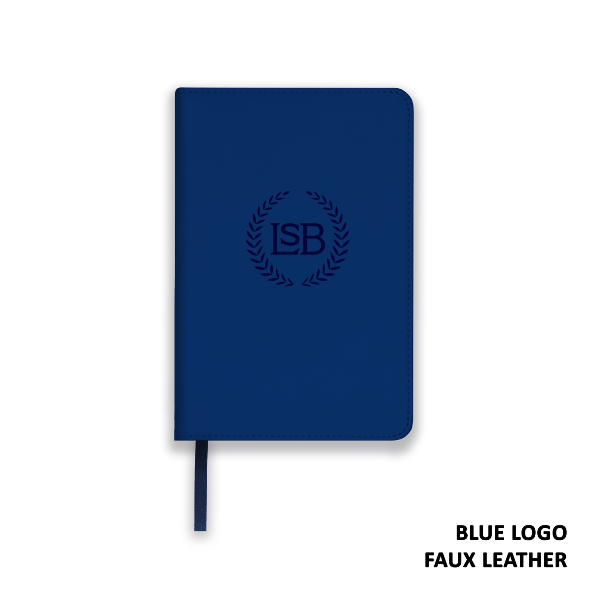 Steadfast Bibles 380987 LSB Legacy Standard Bible & Compact Edition - Blue Logo Paste - Down Faux Leather