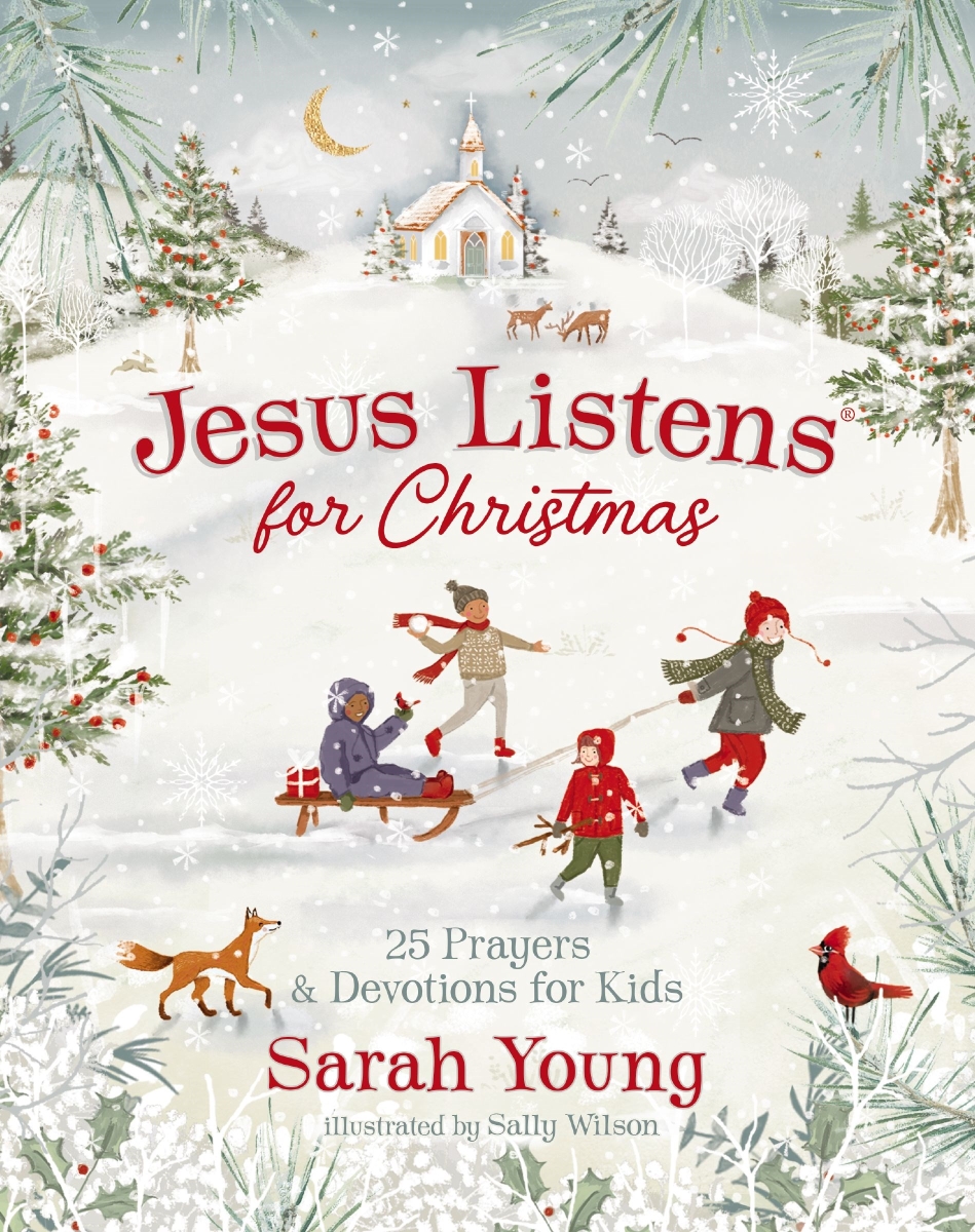 358572 Jesus Listens for Christmas Book