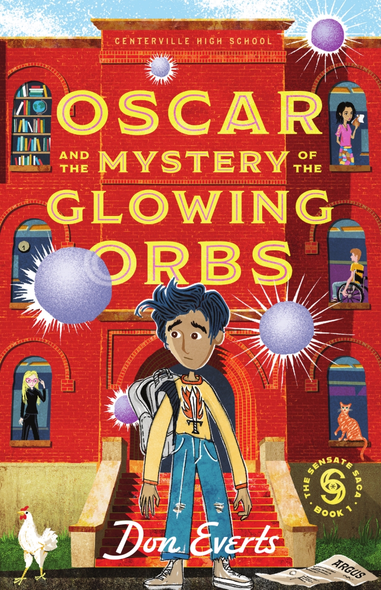 41507X Oscar & the Mystery of the Glowing Orbs Book - The Sensate Saga