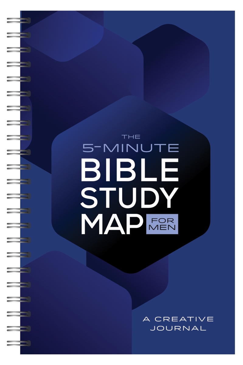 Barbour Publishing 453719 The 5Minute Bible Study Map for Men