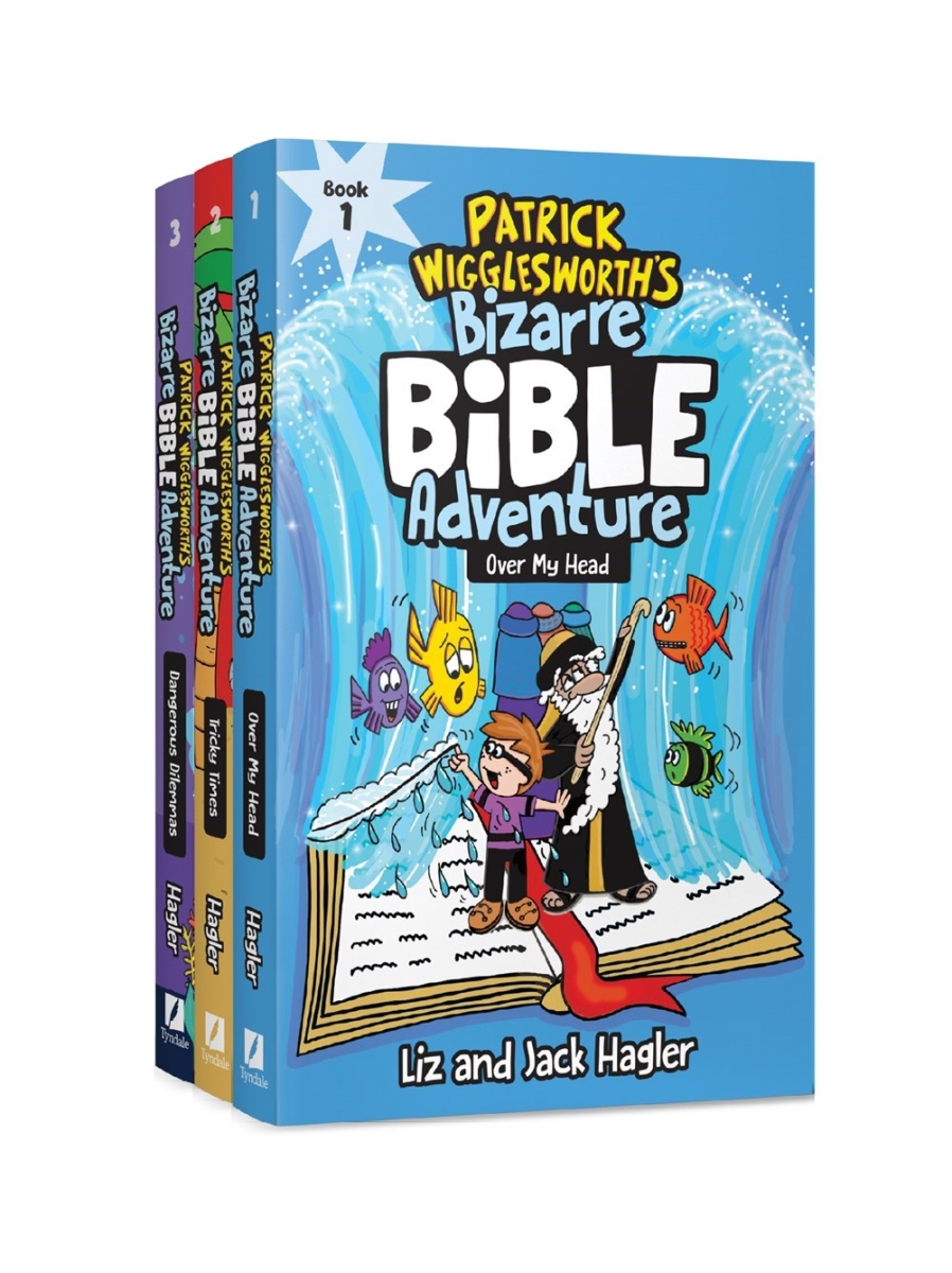731106 Patrick Wigglesworths Bizarre Bible Adventure Old Testament 3-Book Set