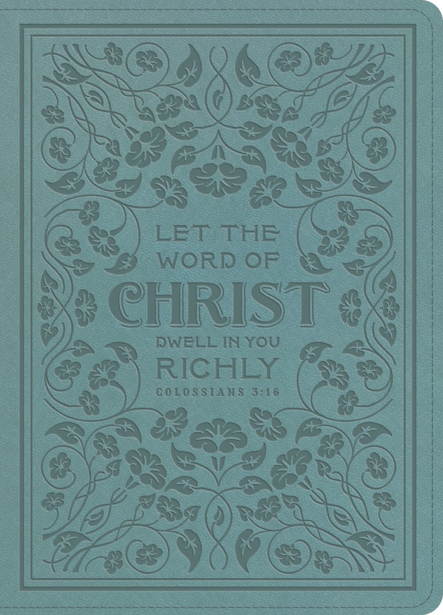 348384 ESV Illuminated Bible - Art Journaling Edition - Paris Sky Colossians 3-16 Design Trutone