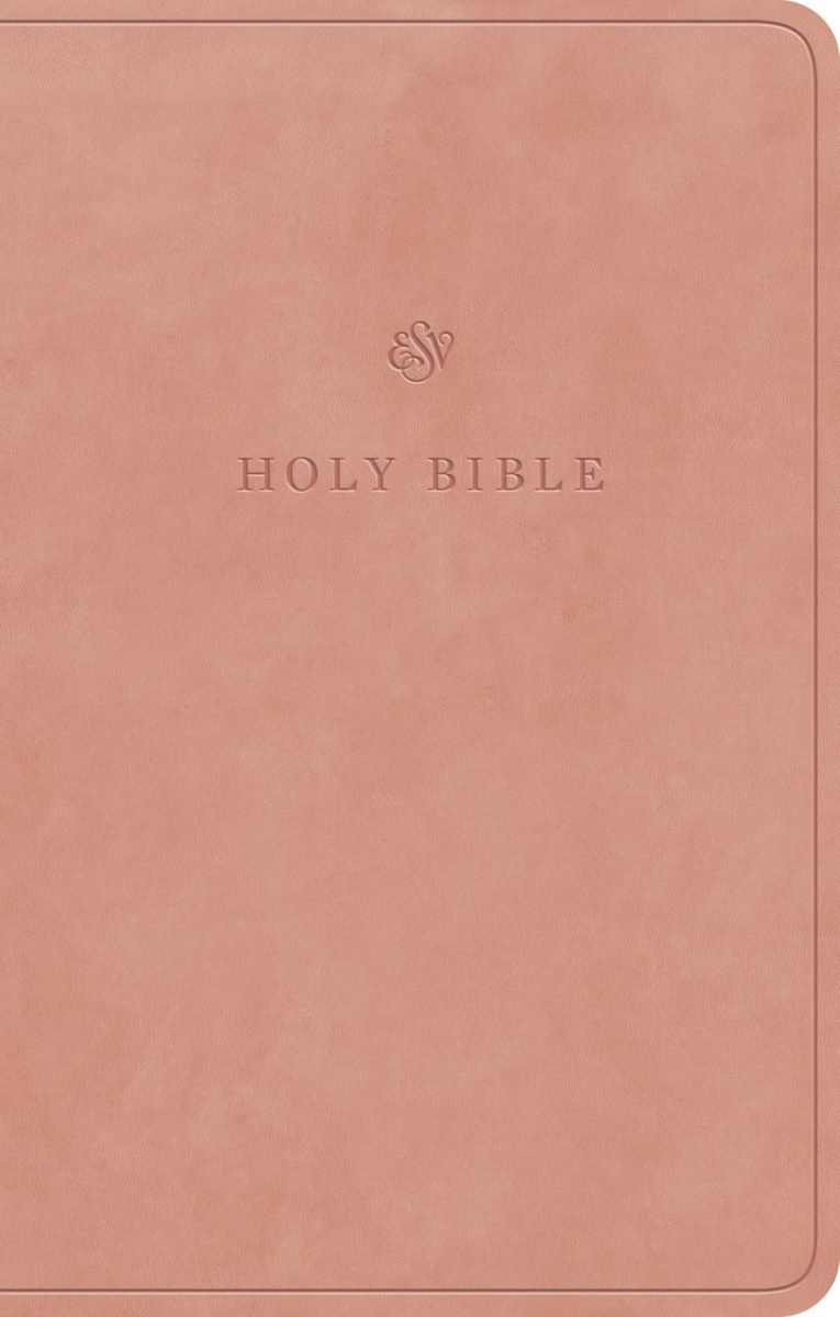471139 ESV Premium Gift Bible - Blush Rose TruTone