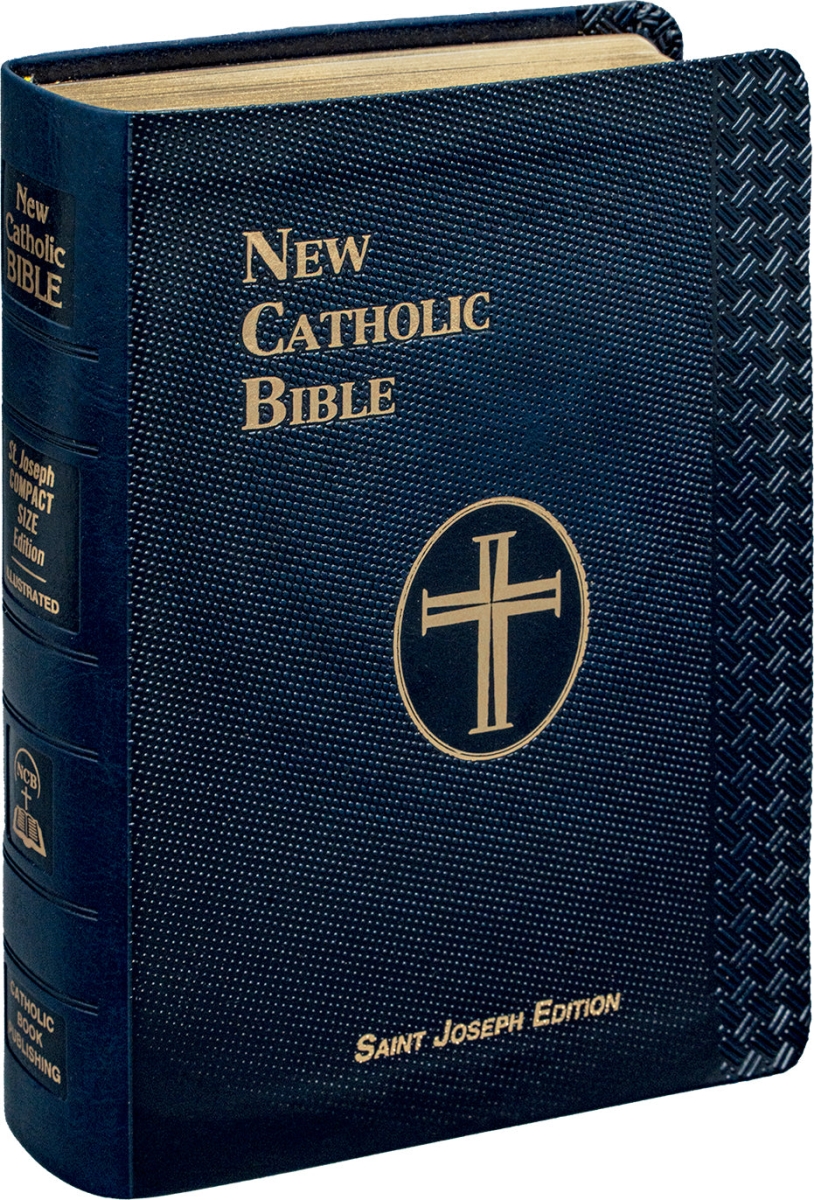 358407 NCB St. Joseph Compact Size Edition - Blue Dura - Lux Book - No.606 & 19BLU