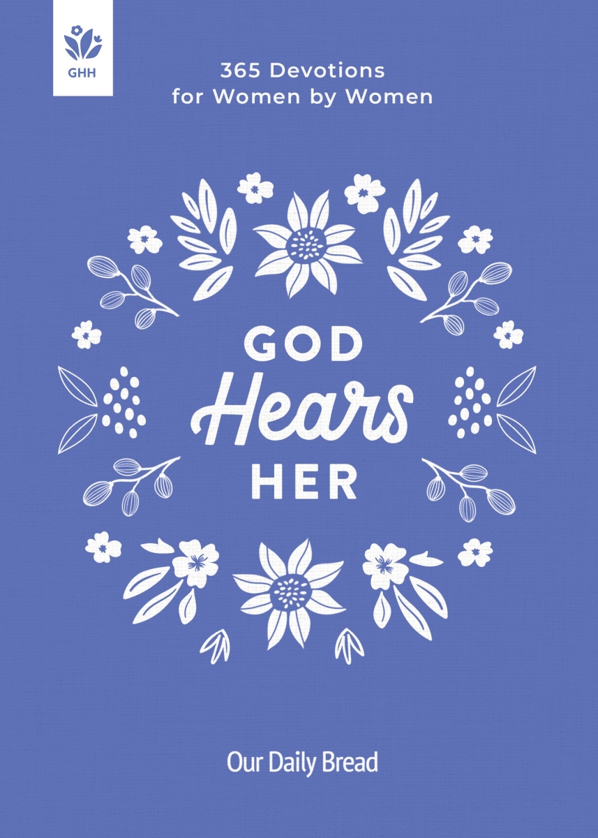 379802 God Hears Her 365 Devotions Daily Inspirational Devotional Book for Women