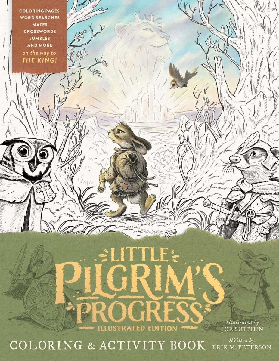 383333 The Little Pilgrims Progress Illustrated Edition Coloring & Activity Book