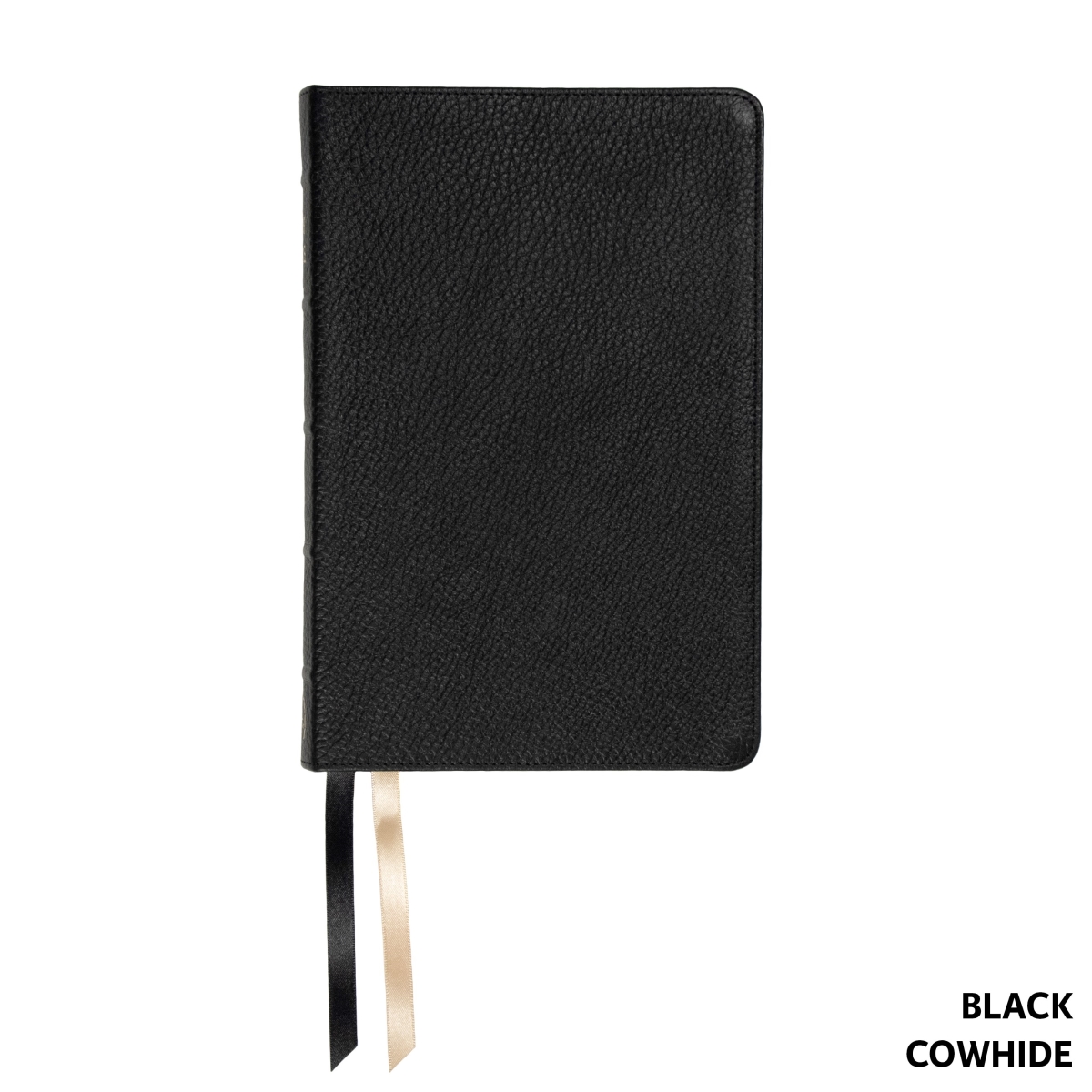 Steadfast Bibles 400871 NASB 1995 Handy Size Bible - Black Paste - Down Cowhide Leather