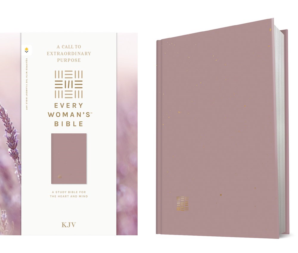 561731 KJV Every Womans Bible Filament Enabled-Plum Hardcover