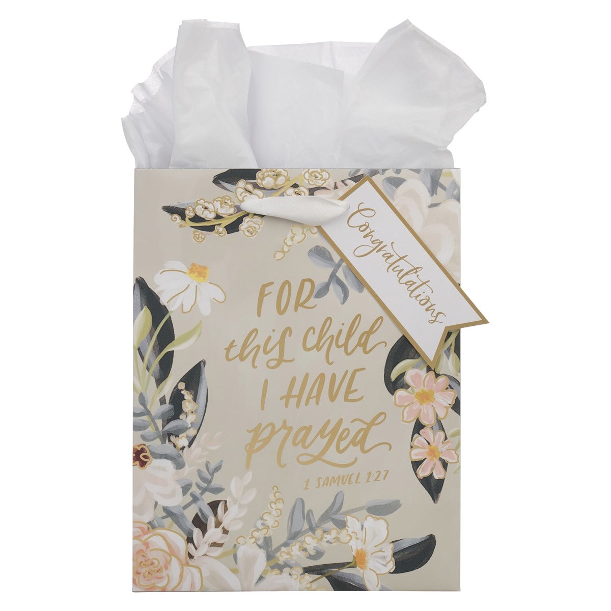 472170 Gift Bag - Medium - For This Child