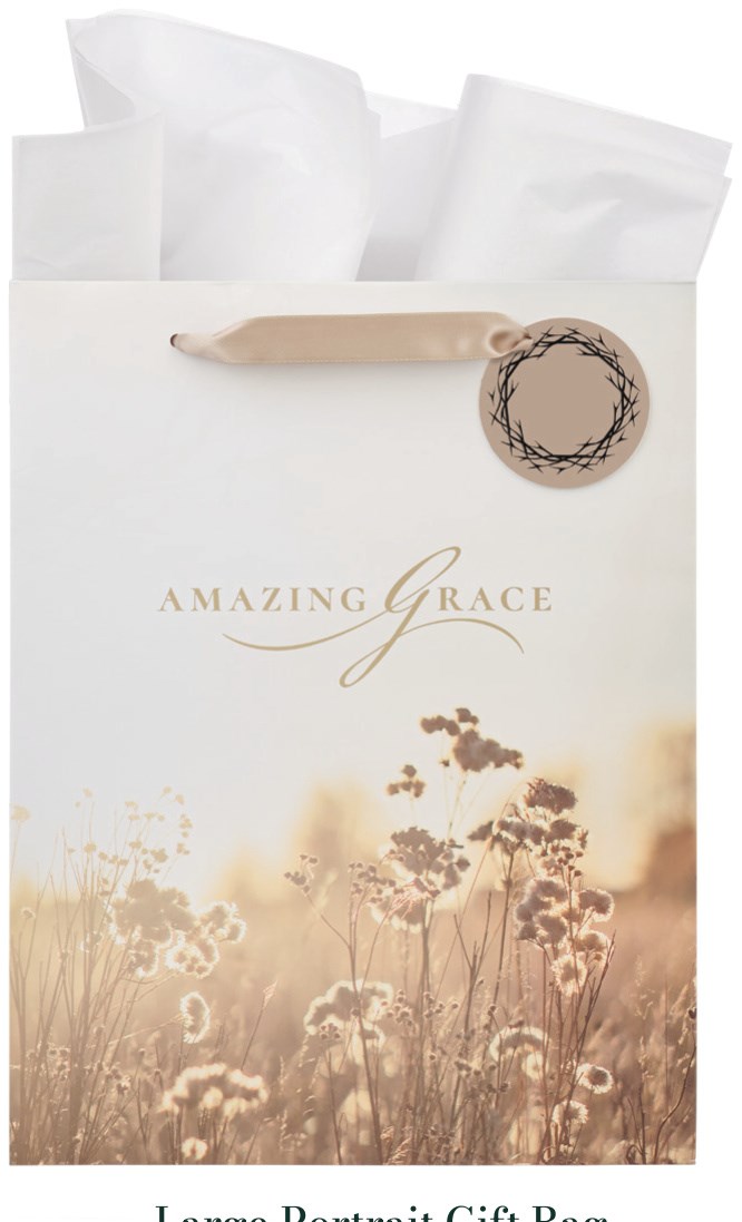 745715 Large Portrait Gift Bag - Amazing Grace