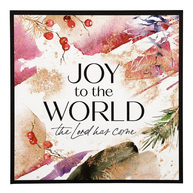 630603 Plaque - Joy to The World