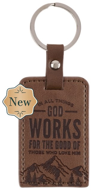 745769 Keychain - In All Things Romans 8-28