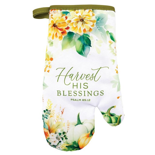 Picture of CB Gift 630585 Oven Mitt - Harvest His Blessing
