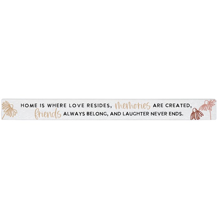 463030 16 x 1.5 in. Home Love Resides Talking Sticker