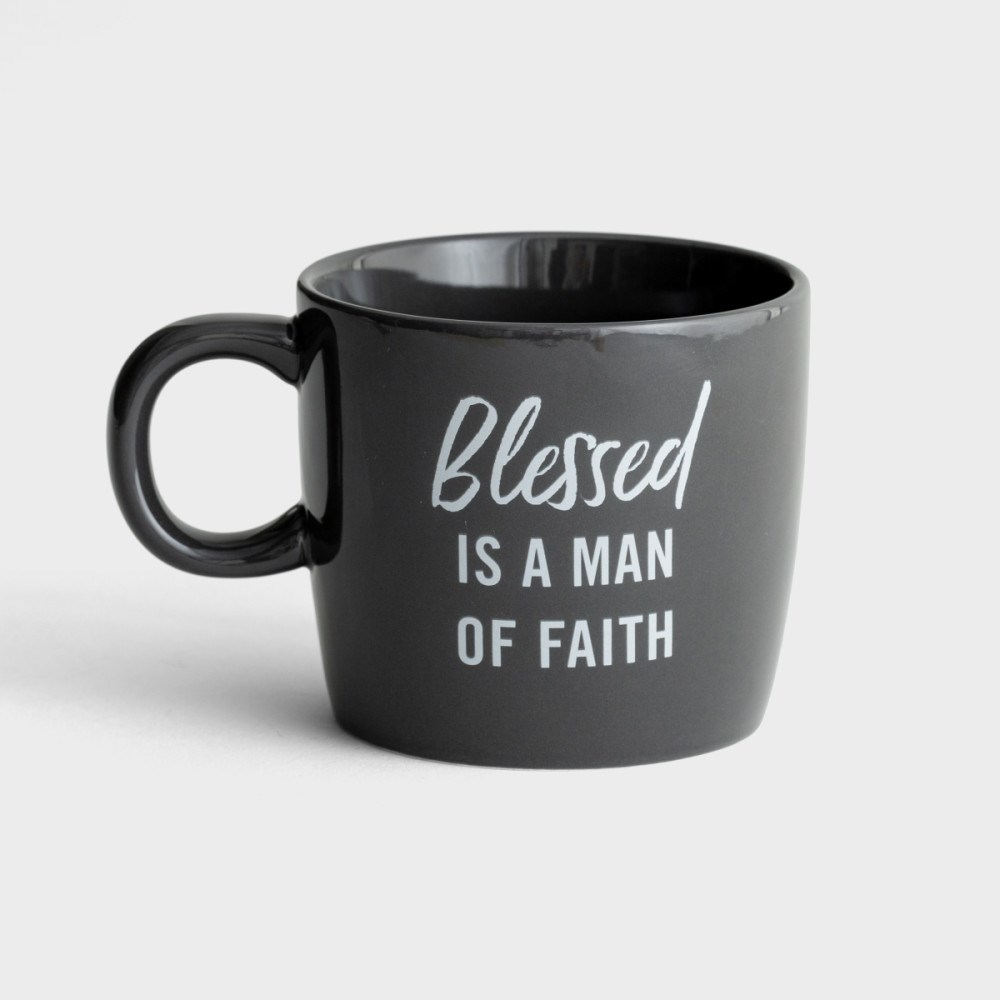 Picture of Dayspring Cards 400440 Mug - Blessed Is A Man of Faith - 16 oz