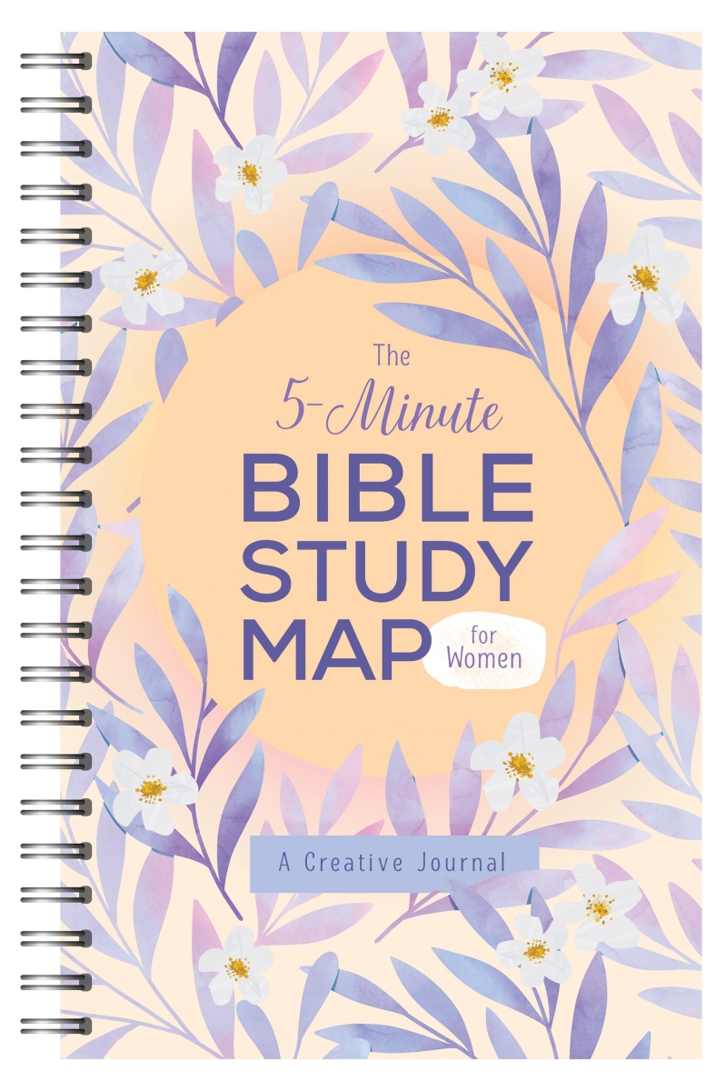 Barbour Publishing 453721 The 5Minute Bible Study Map for Women
