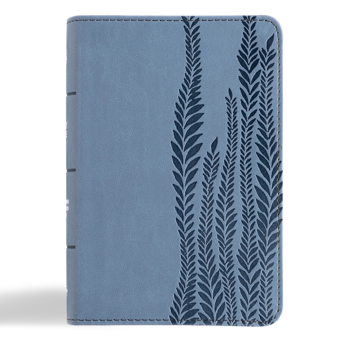 479115 CSB Large Print Compact Reference Bible Digital Study Edition - Slate LeatherTouch