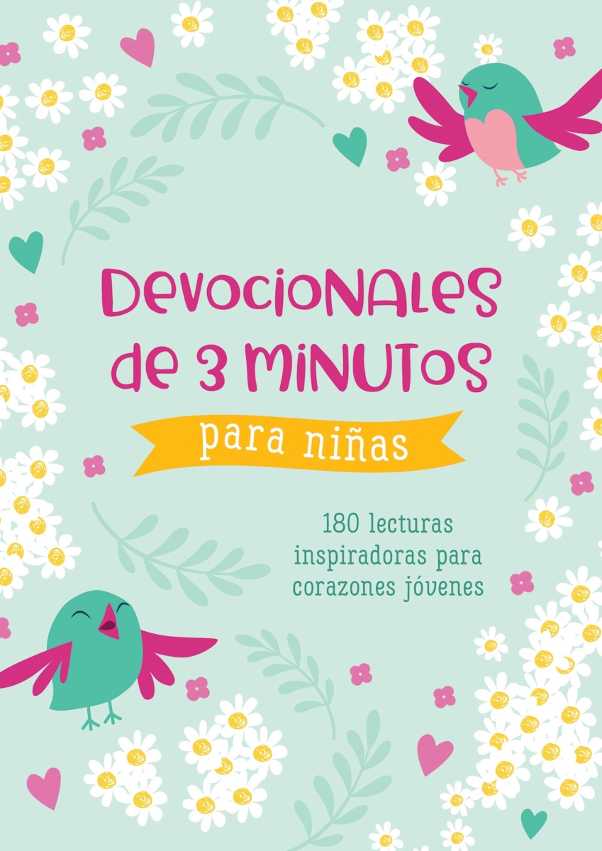 Barbour Publishing 294732 Devocionales de 3 Minutos Para Ninas - 3 Minute Devotional for Girls Book