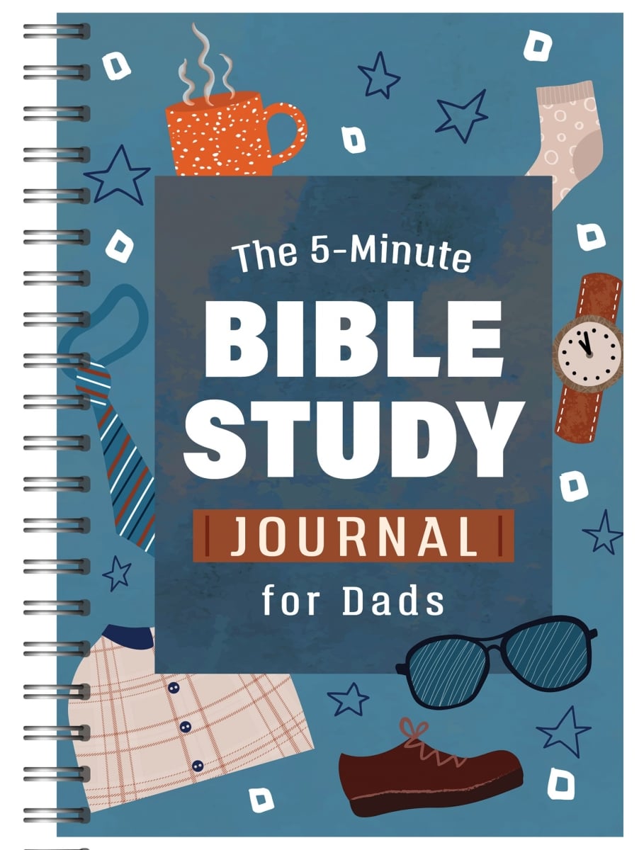 Barbour Publishing 463961 The 5Minute Bible Study Journal for Dads Devotional
