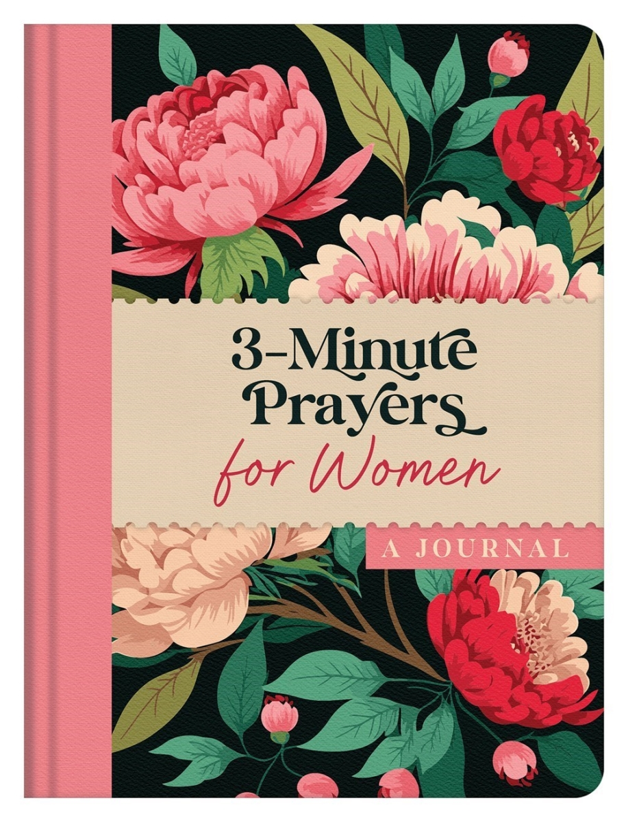 Barbour Publishing 471004 3-Minute Prayers for Women - A Journal Book